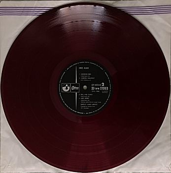 Once Again Japanese red vinyl pressing - Side 2