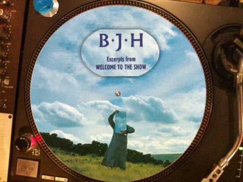 12 inch bootleg picture disc of 'Excerpts from Welcome To The Show'