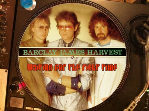 12 inch bootleg picture disc of 'Waiting For The Right Time'