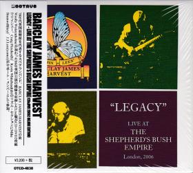 Legacy Japanese CD/DVD digipack