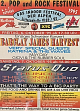 1995 Visp Litternahalle poster